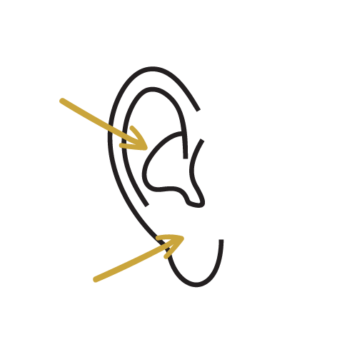 Ears ear waxing icon